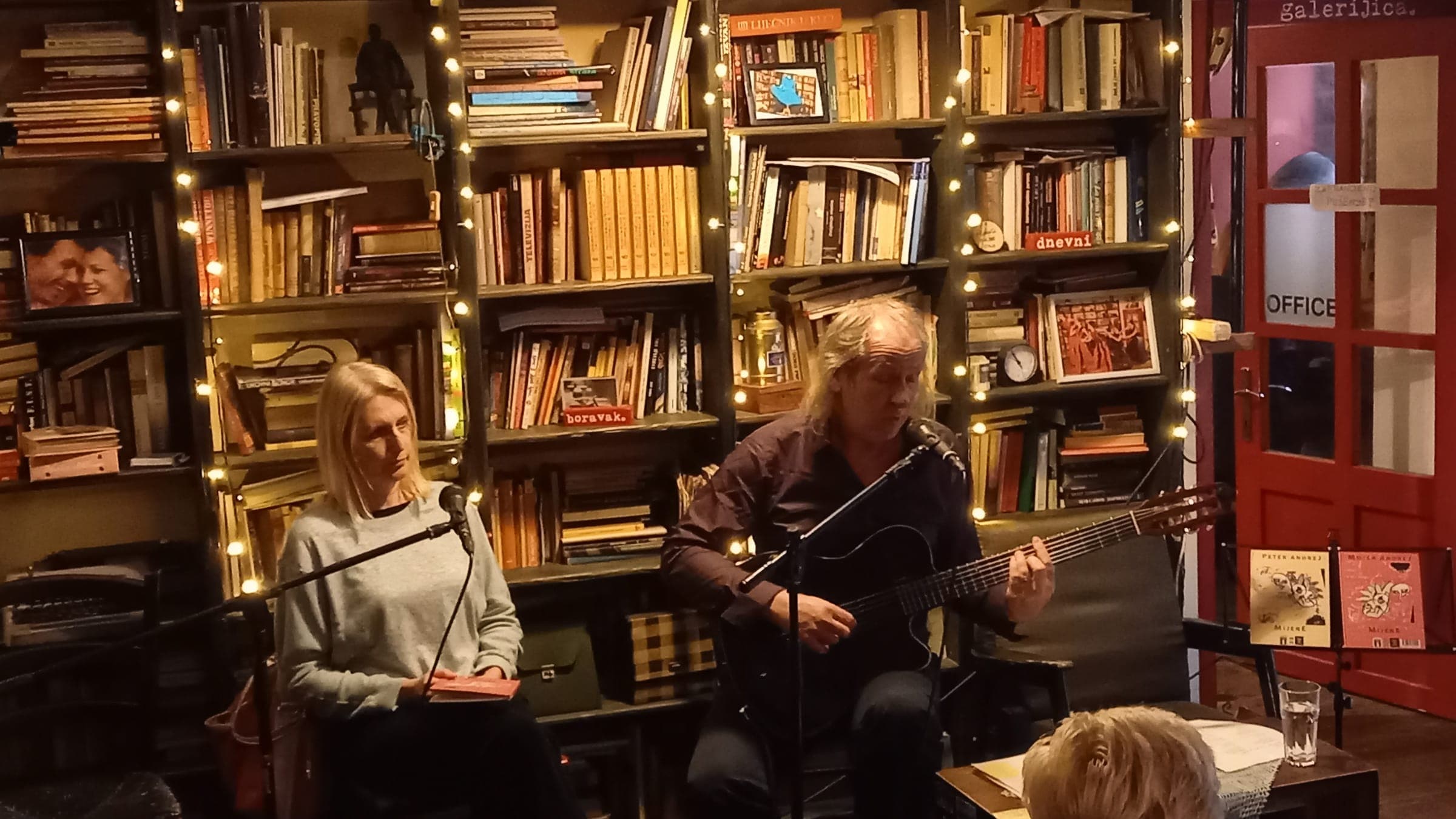 Branje na dogodku Riječka književna jutra – Book caffe Dnevni boravak, 22. 2. 2025