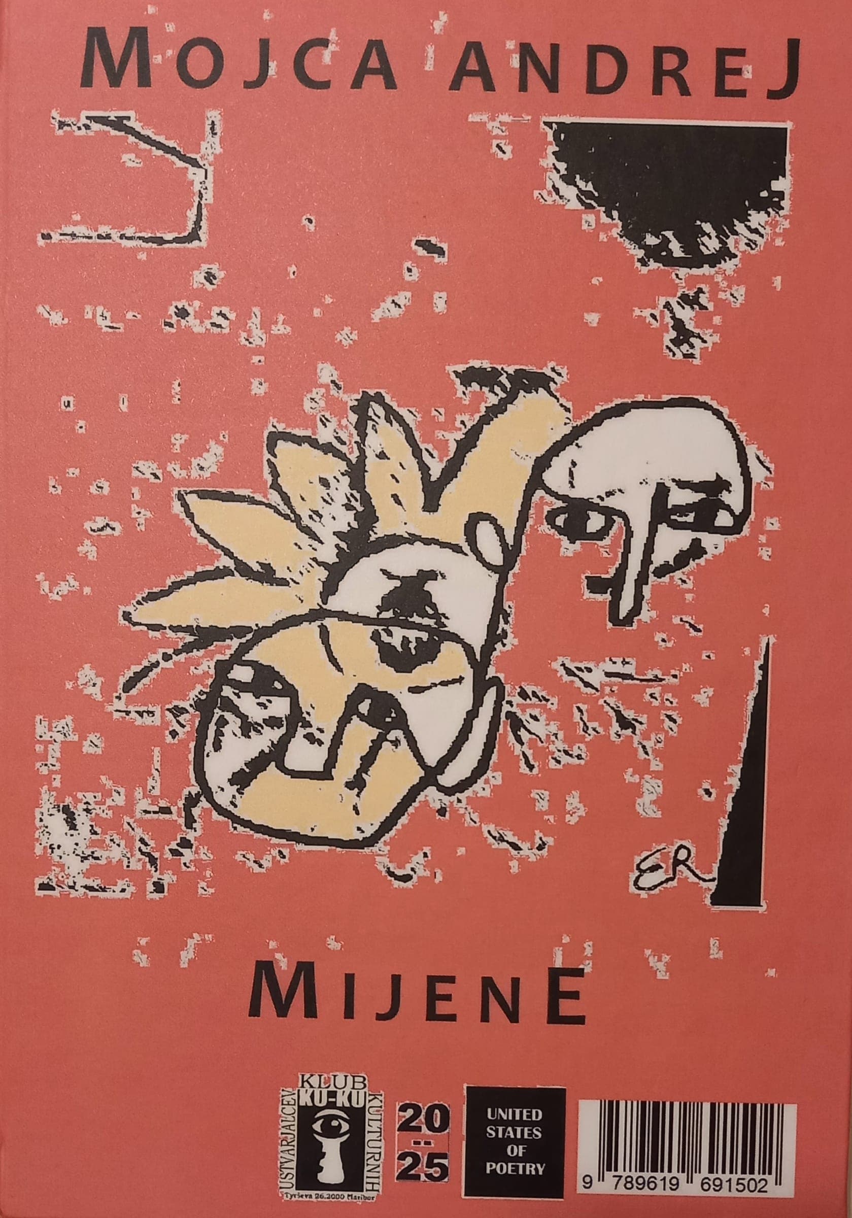 Naslovnica knjige Mijene